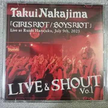 나카지마 타쿠이 LIVE & SHOUT Vol.1