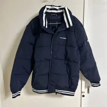 TOMMY HILFIGER 네이비 나일론 자켓 MENS L 사이즈