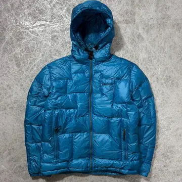 Marmot M-3 다운 자켓 L 블루 고품질 드로우 코드