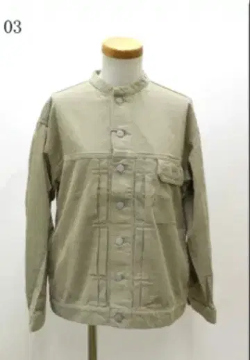 Hands of creation 밴드 카라 자켓 코듀로이