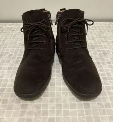 TOP DRY 레이스업 부츠 사이드 지퍼 고어텍스 넓은 폭 방수