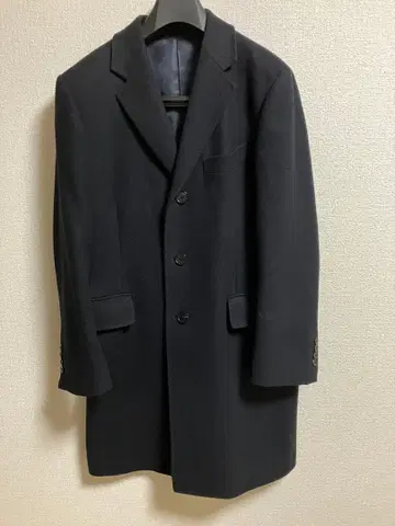 가마쿠라 셔츠 헤링본 무늬 체스터 코트 L