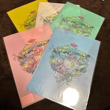 아라시 24시간 TV42 모든 색상 클리어 파일 세트