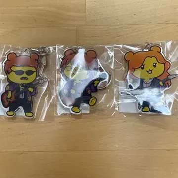 THE ALFEE 아크릴 키링 3개 세트