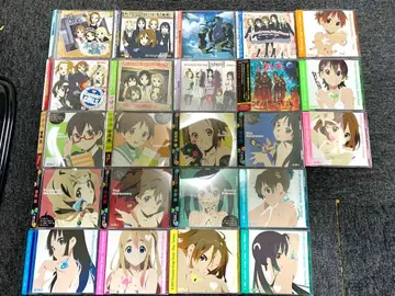 케이온! 싱글 CD 23장 묶음 판매 K-ON!