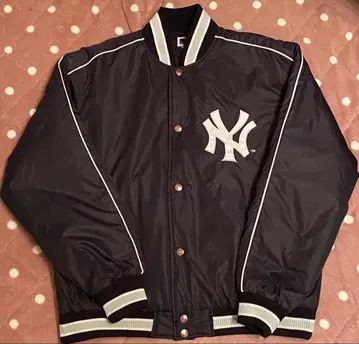 ssk 바시티 자켓 양키스 충전솜 나일론