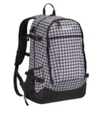 콜맨 백팩 블랙깅엄