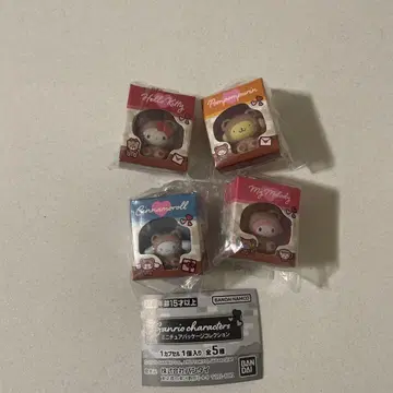 캡슐 토이 산리오 미니어처 패키지 컬렉션 묶음 판매