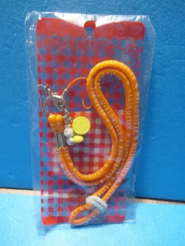 미사용 헬로키티 스트랩 멜론빵 산리오 HELLOKITTY