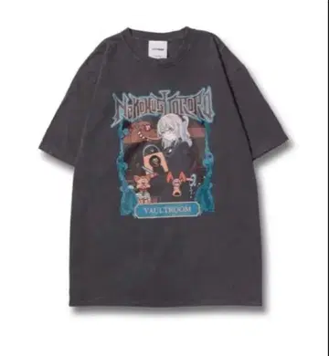 vaultroom VR x TORORO TEE / CHARCOAL L