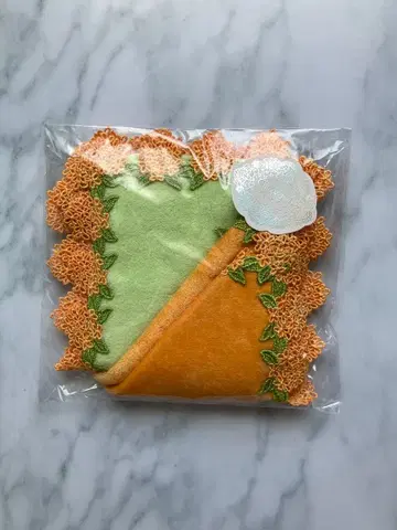 긴자와 레이스 손수건 금목서 2색