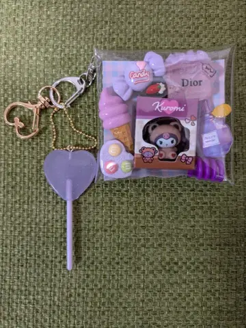 가챠 채운 파우치 쿠로미 캔디