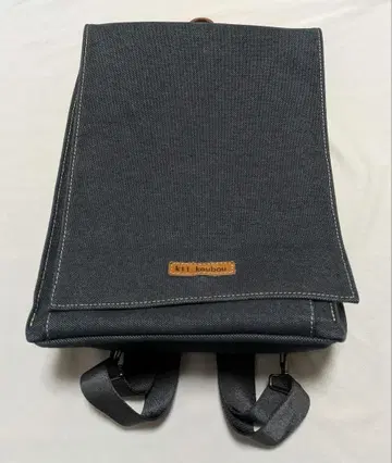 Kii 공방 캔버스 가방 백팩 선염 블랙