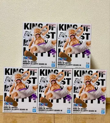 원피스 KING OF ARTIST 루피 GEAR 5 III 5체 세트