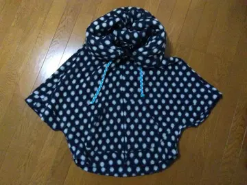 mercibeaucoup 물방울 패턴 후드 부착 후드티