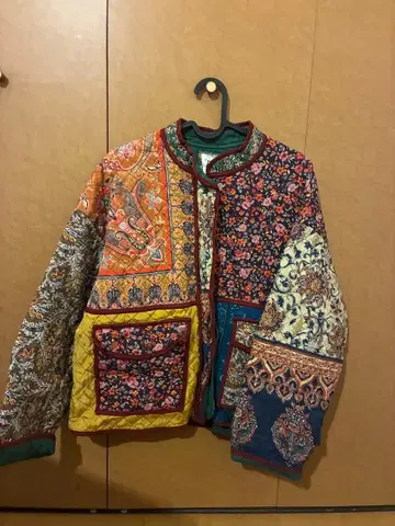 ZARA 패치워크 자켓