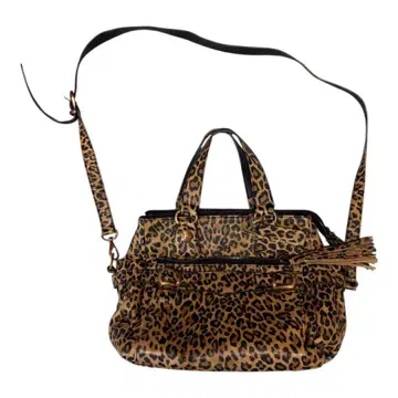 사만사 타바사 레오파드 무늬 숄더백 한정품