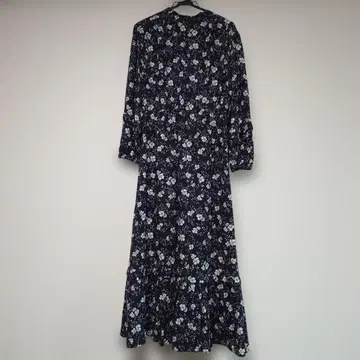 플라워 프린트 롱 원피스