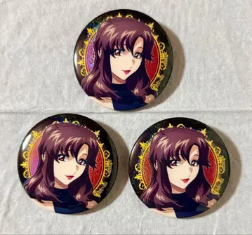 건담 SEED FREEDOM / 꽃다발 캔뱃지 / 마류 3개