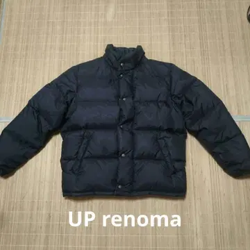 UP renoma 다운 자켓 L 사이즈 네이비 레노마 블랙
