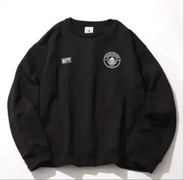 [택 포함 새상품] 맨체스터 시티 로고 트레이닝복 자수 블랙 XL