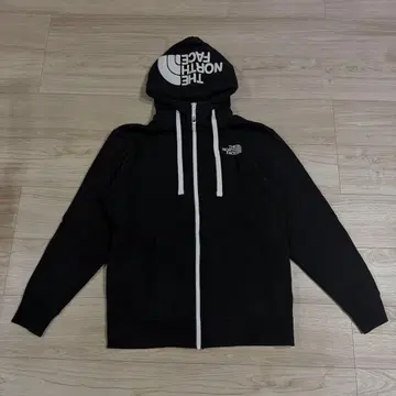 THE NORTH FACE 블랙 집업 후드티 M