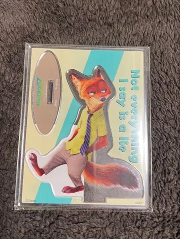 주토피아 아크릴 스탠드 닉