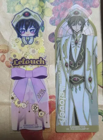 코드기어스 반역의 를르슈 북마크 컬렉션 를르슈 시크릿