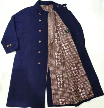 장폴고티에 JeanPaulGAULTIER 한자 패턴 안감 롱 코트