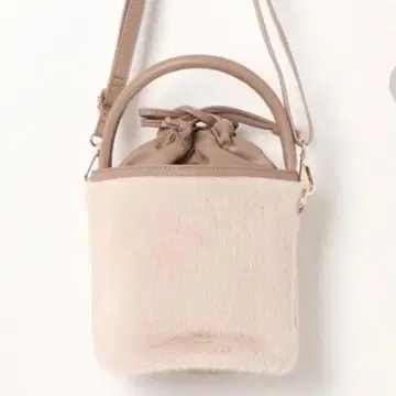 Te chichi TERRASSE 퍼 복조리 백 새상품급