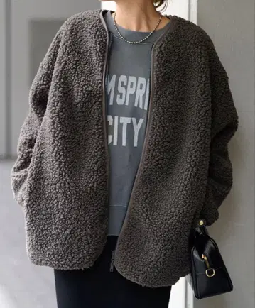 JOURNAL STANDARD 별주 Champion 보아 플리스 자켓