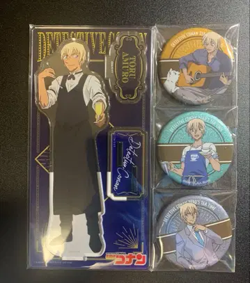 명탐정 코난 아무로 토오루 아크릴 스탠드 캔뱃지