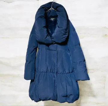 rienda 리엔다 블랙 네이비 벨트 포함 다운 자켓