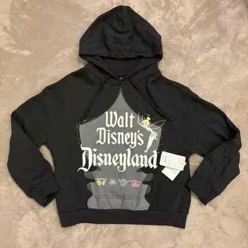 Disney 100주년 팅커벨 후드티 블랙 M