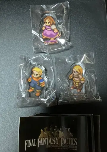 FF 택틱스 미니 아크릴 블록 컬렉션 세트 4