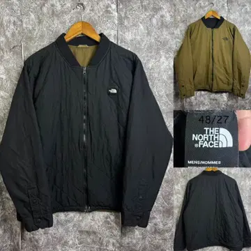 THE NORTH FACE 아우터 자켓 와플 원단 블랙 XL