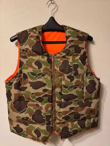 에디 바우어 리버서블 카모플라쥬 베스트