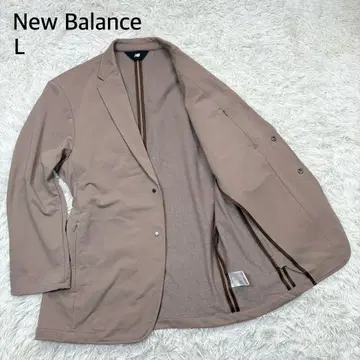 [새상품급] 뉴발란스 MET24 테일러드 자켓 L 베이지 세탁 가능
