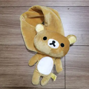 리락쿠마 봉제 인형 머플러