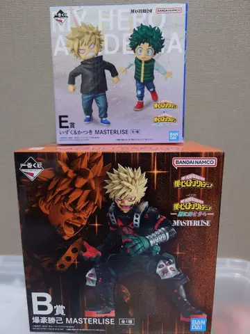 나의 히어로 아카데미아 제일복권 더 멀리 B상 E상 피규어 세트