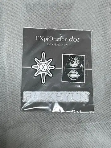 EXO 백현 와펜 스티커 세트