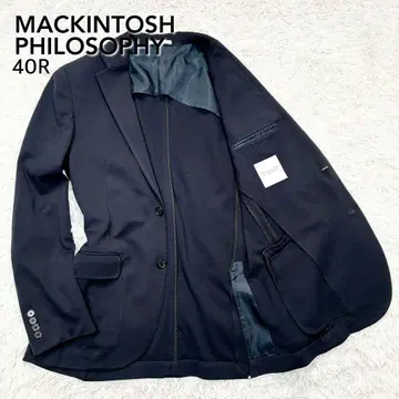 [ 새상품급 ] 매킨토시 철학 네이비 테일러드 자켓 40R