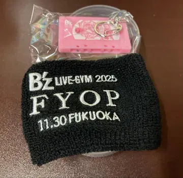 B'z LIVE-GYM 2025 -FYOP- 가챠 카세트 참 세트