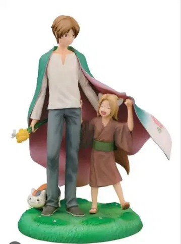 나츠메 우인장 제일복권 나츠메 타카시 & 코기츠네 피규어