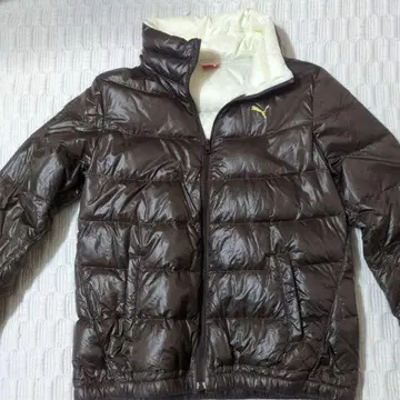 Puma 다운 자켓 M 브라운