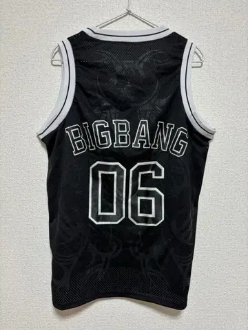 BIGBANG 빅뱅 유니폼 메쉬 탱크탑 블랙 굿즈