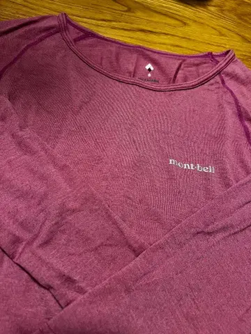 mont-bell 긴팔 슈퍼 메리노 S