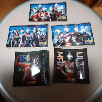 울트라맨 한정판 스티커