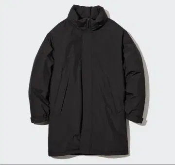 새상품급 UNIQLO 방풍 패딩 코트 블랙 XL OVY 오오후지 씨 착용