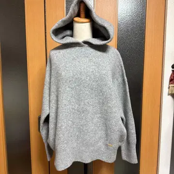 [컨디션 최상] 23구 펠트 니트 후드티 울 정가 26,700엔